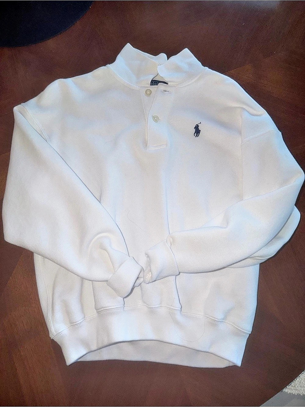 Polo Ralph Lauren White Women’s Sweatshirt